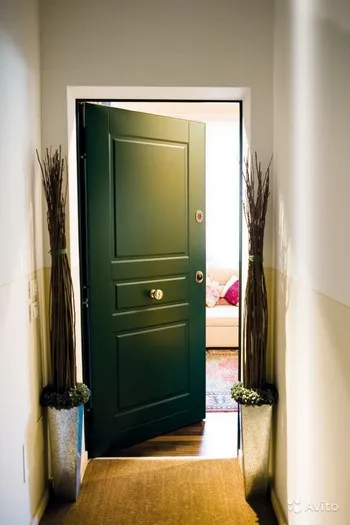 Ширината и височината на предната врата