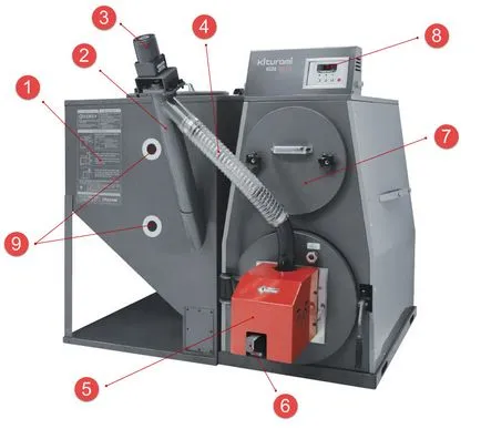 Системата за отопление на къща котел на твърдо гориво