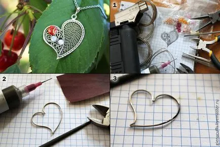 Създаване елегантен сърце медальон - Справедливи Masters - ръчна изработка, ръчно изработени
