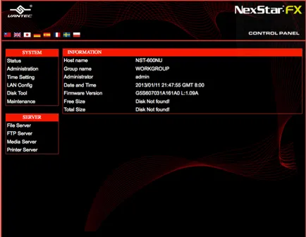 Mod de a organiza capsula timpului, folosind adaptor fx Nexstar NAS