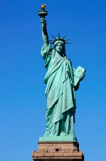 Statuia Libertății din istoria New York de origine, înălțime, fotografie