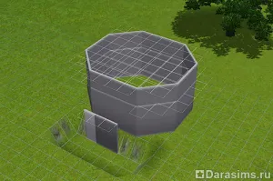 Építése a frízek Sims 3