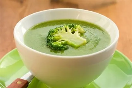 Broccoli supa - Retete supa de broccoli - cum să fiarbă
