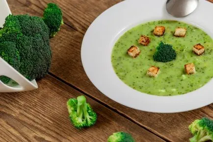 Crema de broccoli pas cu pas retete cu fotografii