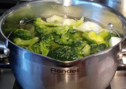 Cream brokkoli lépésről lépésre receptek fotókkal