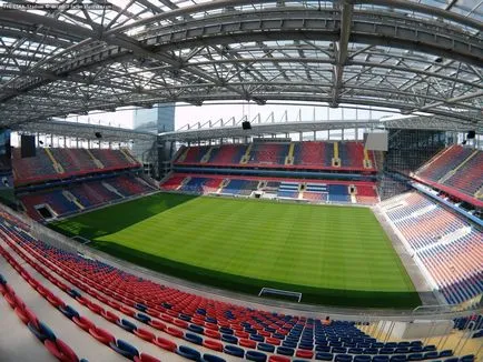 Építése a stadion CSKA