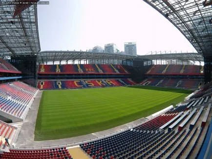 Építése a stadion CSKA