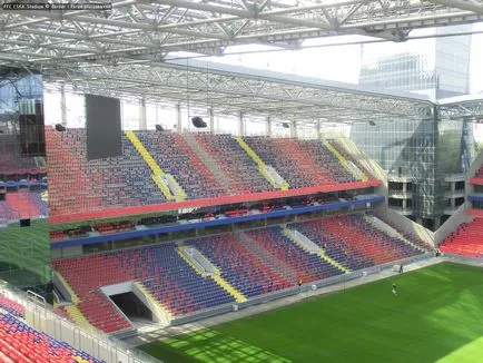 Építése a stadion CSKA