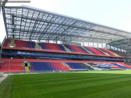 Építése a stadion CSKA