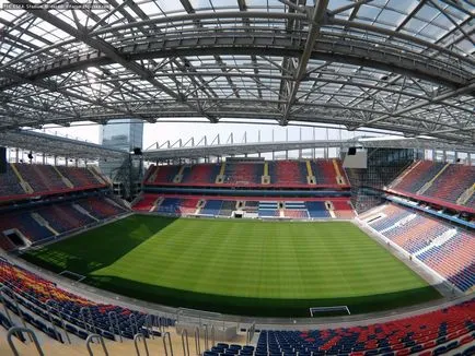 Építése a stadion CSKA