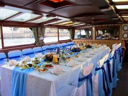 Сватба на лодка, Нева Yacht Club