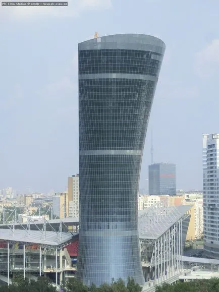 Építése a stadion CSKA