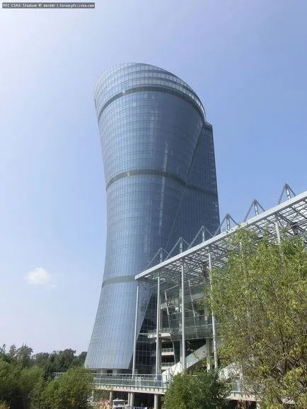 Építése a stadion CSKA