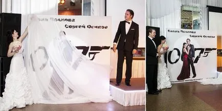 Esküvői Szergej és Elena - Wedding Agency - mese esküvő - a halom