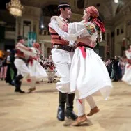 A Polca dance dance illetlen Csehországból