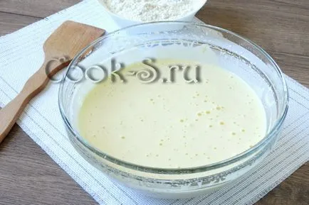 Torta konzerv őszibarack - lépésről lépésre recept fotókkal, desszertek