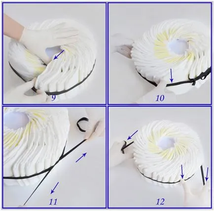 Торта от памперси с ръцете си