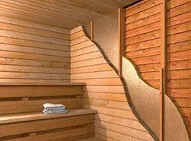 Heater pentru sauna 3 trepte de izolație interior