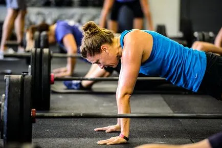 CrossFit gyakorlatok - a legjobb gyakorlat a vesztes túlsúly