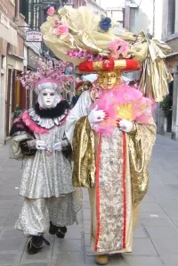 Venețiene costume de carnaval zână costume și măști