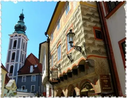 Numai în Český Krumlov, excursie cu Tatyanoy Vysotskoy