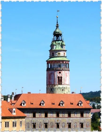 Numai în Český Krumlov, excursie cu Tatyanoy Vysotskoy