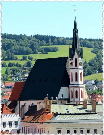 A Český Krumlov egyedül, utazás Tatyanoy Vysotskoy