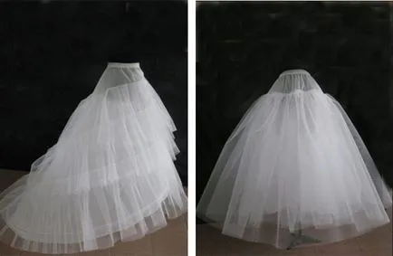 Изберете фусти за сватбена рокля