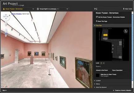 Виртуалните музеи в проекта на Google изкуство