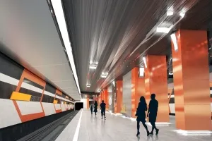 A második gyűrű vonal „jelent meg a moszkvai metró