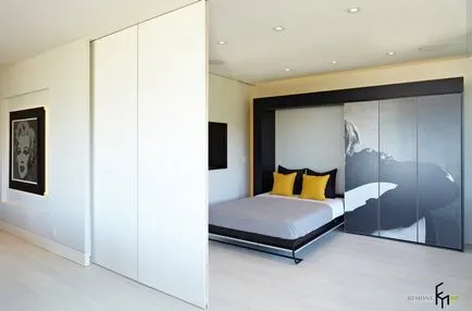 Beépített ágy 30 tervezési példák a belső fotó