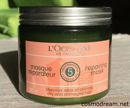 Нов тласък на Маска за суха и изтощена коса L - oksitan - л - Occitane ремонт маска