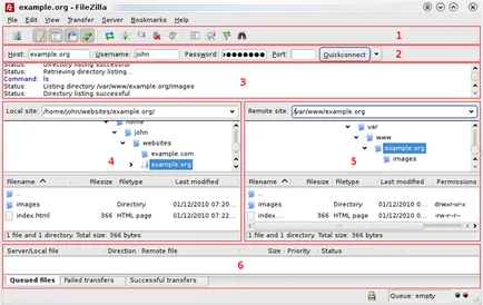 Filezilla - безплатен FTP клиент, WordPress мания