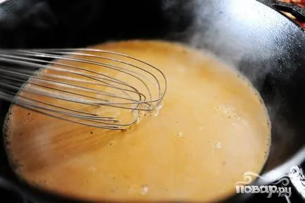 Fettuccine csirkével, paradicsom és paprika - lépésről lépésre recept fotók