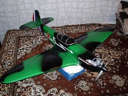 Hobby viu »- revista Internet despre un hobby - controlat de radio model de avion Yak-3