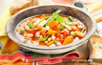 Olasz minestrone leves - lépésről lépésre recept