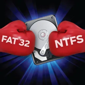 Как да форматирате USB флаш устройство с NTFS