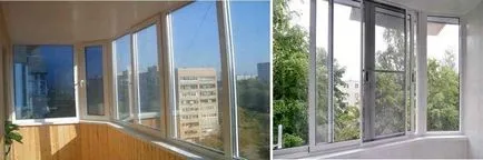 Ce mai bine de plastic balcon sau ferestre din aluminiu decât glazura, geamuri, recenzii, fotografii,