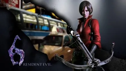 Hogyan kell játszani a Resident Evil 6 áthaladását Resident Evil 6 Hell Wong (ada wong) - A játék kezdetén,