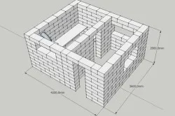 Hogyan építsünk egy szauna egy tégla walkthrough