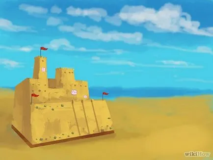 Hogyan építsünk egy nagy homokvárat