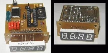 Ceasul de pe microcontroler