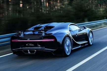 Bugatti Chiron 2016-2017 - fotografii, pret, caracteristici ale noului Bugatti Chiron