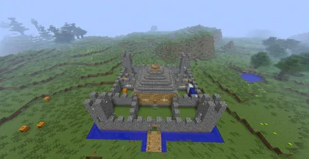 Как maynkrafte Castle - Minecraft