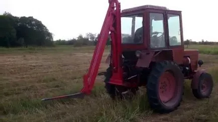 Hogyan készítsünk saját kezűleg széna rakodó tekercsek