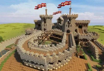 Как maynkrafte Castle - Minecraft
