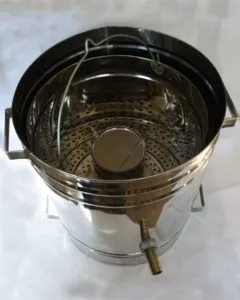 Hogyan kell fűteni a viaszt gőz elszívó, készült saját kezűleg a levesben
