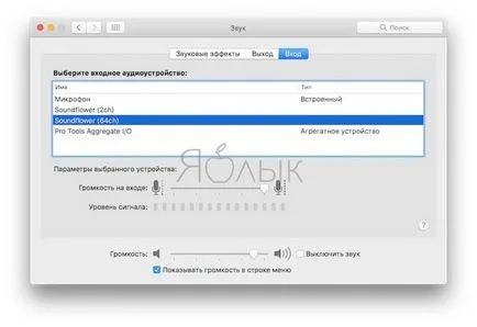 Hogyan rögzíti a hangot mac (iTunes, böngészője, filmek, játékok, alkalmazások, így a QuickTime