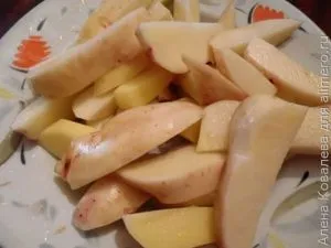 Картофи у дома с гъби