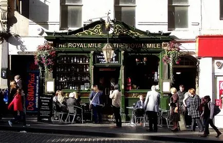 Royal Mile в Единбург, Шотландия